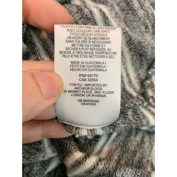 Anthropologie Postmark stripes turtle neck long sleeves Tunic size Medium - Picture 5 of 8